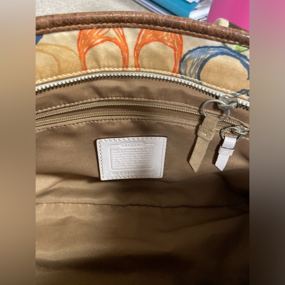 Coach Multi Pattern Patchwork Handbag - image 6